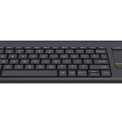Logitech K400 Plus: Teclado Inalámbrico Táctil, Negro - Imagen 4