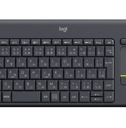 Logitech K400 Plus: Teclado Inalámbrico Táctil, Negro - Imagen 6