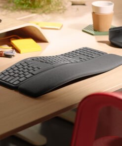 Teclado Inalámbrico 2.4GHz Bluetooth 5.0 Grafito Logitech ERGO K860 - Imagen 6