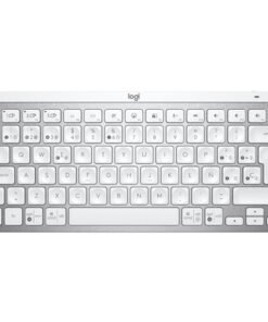 Teclado Inalámbrico Bluetooth Español Ergonómico Gris Pálido Logitech MX Keys Mini - Imagen 3