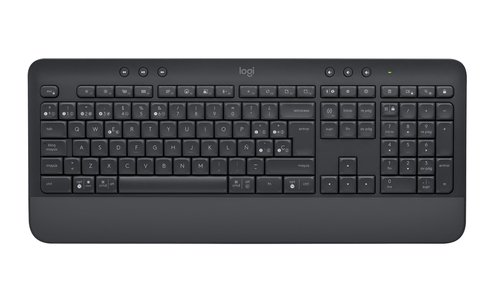 Teclado Inalámbrico Bluetooth 5.1 QWERTY Spanish Logitech Signature K650 6 Teclado Inalámbrico Bluetooth 5.1 QWERTY Spanish Logitech Signature K650 - Imagen 6