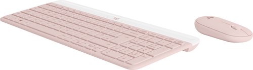 Logitech Combo Teclado y Ratón Inalámbrico Rosa Español 3 Logitech Combo Teclado y Ratón Inalámbrico Rosa Español - Imagen 3