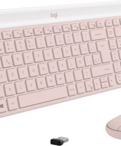 Logitech Combo Teclado y Ratón Inalámbrico Rosa Español 30 Gal 920 011312 g3 1782135656