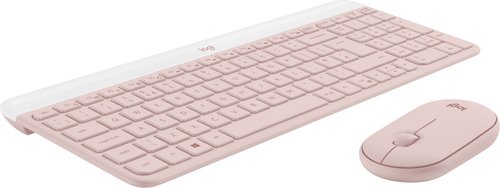 Logitech Combo Teclado y Ratón Inalámbrico Rosa Español 16 Logitech Combo Teclado y Ratón Inalámbrico Rosa Español - Imagen 16
