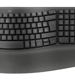 Logitech Wave Keys - Teclado Ergonómico Inalámbrico - Distribución Española - Grafito 28 Gal 920 012325 g2 1779286101