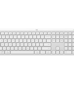 Teclado Inalámbrico Layout Español Delgado Logitech K950 Blanco Hueso 146 Gal 920 012593 g4 1781365481