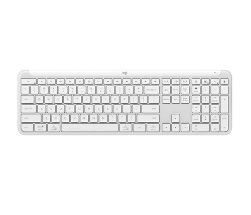 Teclado Inalámbrico Layout Español Delgado Logitech K950 Blanco Hueso 81 Teclado Inalámbrico Layout Español Delgado Logitech K950 Blanco Hueso - Imagen 81