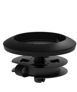 Alternative view of Logitech Rally Mic Pod Mount - Soporte de micrófono para escritorio - negro mate - para Logitech Rally, Rally Plus