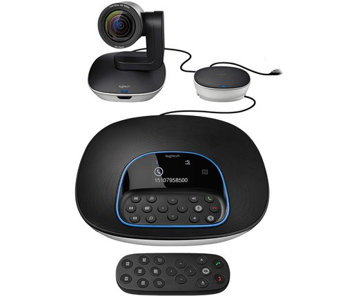 Logitech GROUP HD Video and Audio Conferencing System - Kit de videoconferencia 3 Logitech GROUP HD Video and Audio Conferencing System - Kit de videoconferencia - Imagen 3
