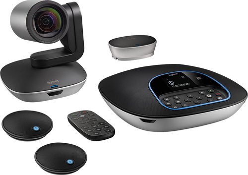 Logitech GROUP: Kit de Videoconferencia Profesional con Micrófonos de Expansión para Salas Grandes 5 Logitech GROUP: Kit de Videoconferencia Profesional con Micrófonos de Expansión para Salas Grandes - Imagen 5