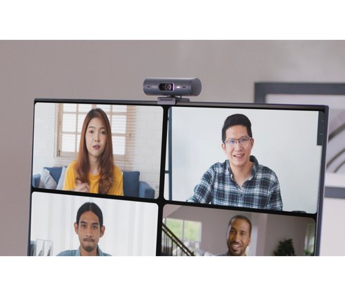Logitech BRIO 500 Webcam, 1080p Full HD, 4MP con Micrófono Integrado y USB-C 7 Logitech BRIO 500 Webcam, 1080p Full HD, 4MP con Micrófono Integrado y USB-C - Imagen 7