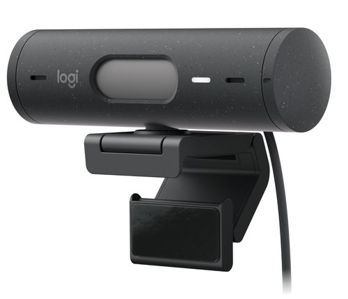 Logitech BRIO 500 Webcam, 1080p Full HD, 4MP con Micrófono Integrado y USB-C 8 Logitech BRIO 500 Webcam, 1080p Full HD, 4MP con Micrófono Integrado y USB-C - Imagen 8
