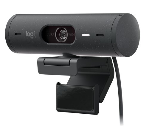 Logitech BRIO 500 Webcam, 1080p Full HD, 4MP con Micrófono Integrado y USB-C 4 Logitech BRIO 500 Webcam, 1080p Full HD, 4MP con Micrófono Integrado y USB-C - Imagen 4
