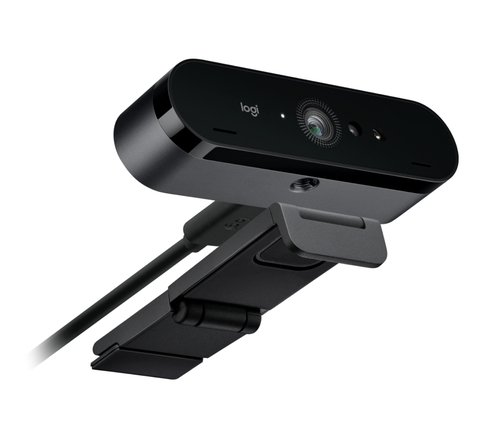 Logitech BRIO: Webcam 4K Ultra HD para Videollamadas y Streaming Profesional 2 Logitech BRIO: Webcam 4K Ultra HD para Videollamadas y Streaming Profesional - Imagen 2