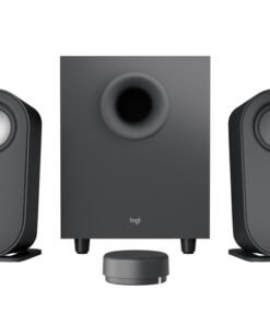 Logitech Z407 - Android Edition - sistema de altavoces - para PC - canal 2.1 - inalámbrico - Bluetooth - USB - 40 vatios (Total) - gris grafito - Imagen 6