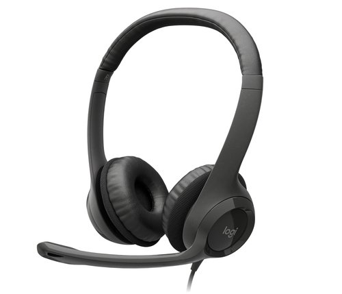 Logitech H390 USB Headset Cableado para Videollamadas y Oficina 4 Logitech H390 USB Headset Cableado para Videollamadas y Oficina - Imagen 4