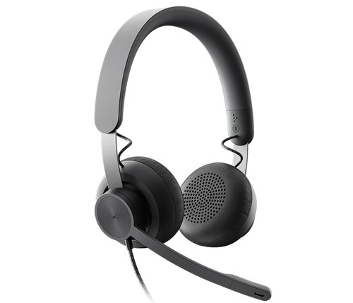 Auriculares En Oreja Cancelación Ruido Cableado USB-C Grafito Logitech Zone Wired 2 Auriculares En Oreja Cancelación Ruido Cableado USB-C Grafito Logitech Zone Wired - Imagen 2