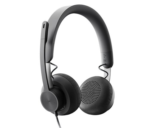 Auriculares En Oreja Cancelación Ruido Cableado USB-C Grafito Logitech Zone Wired 3 Auriculares En Oreja Cancelación Ruido Cableado USB-C Grafito Logitech Zone Wired - Imagen 3