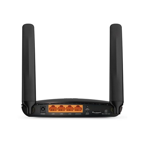 TP-LINK Archer MR200 - Wireless router - WWAN - 3-port switch - GigE - 802.11a/b/g/n/ac - Dual Band - Módem 4G LTE integrado de 150 Mbps-velocidad 433 Mbps a 5 GHz + 300 Mbps a 2.4 GHz - 4G Cat4 150/50 Mbps 4 TP-LINK Archer MR200 - Wireless router - WWAN - 3-port switch - GigE - 802.11a/b/g/n/ac - Dual Band - Módem 4G LTE integrado de 150 Mbps-velocidad 433 Mbps a 5 GHz + 300 Mbps a 2.4 GHz - 4G Cat4 150/50 Mbps - Imagen 4