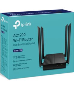 Router Inalámbrico 4 Puertos 1GbE Wi-Fi 5 Doble Banda TP-LINK Archer C64 V1 10 Router Inalámbrico 4 Puertos 1GbE Wi-Fi 5 Doble Banda TP-LINK Archer C64 V1 - Imagen 5