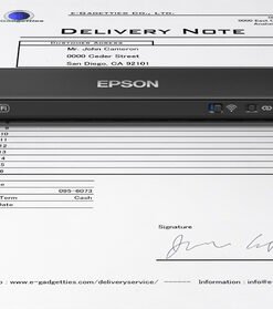 Alternative view of Epson - WorkForce ES-60W - Portatil a color - Una cara 4ppm - Alimentador manual - 600dpi, Resolución 1,200dpi - 500pag x día - USB 2.0, WiFi - Windows, MAC - 1 año