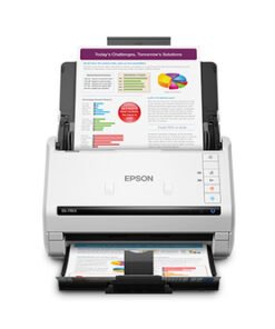 Alternative view of Epson DS-770 II - Escáner de documentos - Sensor de imagen de contacto (CIS) - a dos caras - 216 x 6096 mm - 600 ppp x 600 ppp - hasta 45 ppm (mono) / hasta 45 ppm (color) - Alimentador automático de documentos (ADF) (100 hojas) - hasta 7000 exploraciones por día - USB 3.0 - 1 año de garantía