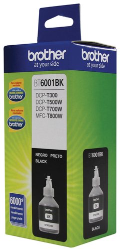 Tinta Original Alto Rendimiento Negra Brother BT6001BK 3 Tinta Original Alto Rendimiento Negra Brother BT6001BK - Imagen 3