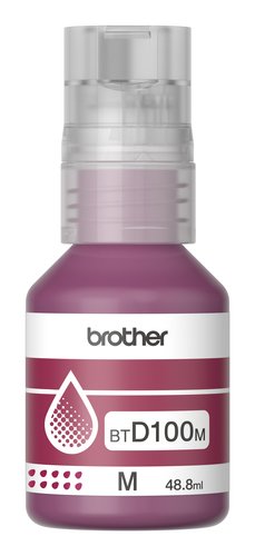 Brother Tinta Original BTD100M Magenta 3 Brother Tinta Original BTD100M Magenta - Imagen 3