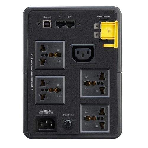 UPS 1200VA 650W 5 Salidas Negro APC BX1200MI-MS 5 UPS 1200VA 650W 5 Salidas Negro APC BX1200MI-MS - Imagen 5