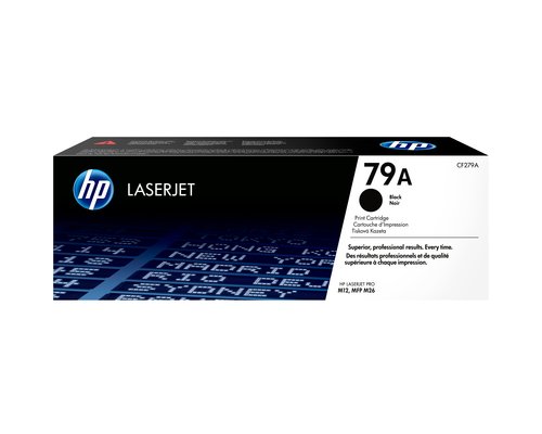 HP 79A Cartucho de Tóner Original Negro (CF279A) Compatible con HP LaserJet Pro M12a, M12w, MFP M26a, MFP M26nw 2 HP 79A Cartucho de Tóner Original Negro (CF279A) Compatible con HP LaserJet Pro M12a, M12w, MFP M26a, MFP M26nw - Imagen 2