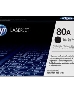 Alternative view of HP 80A - Negro - original - LaserJet - cartucho de tóner (CF280A) - para LaserJet Pro 400 M401, MFP M425