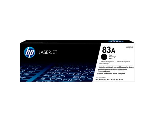 HP 83A Tóner Original Negro (CF283A) para HP LaserJet M201, M202, M125, M127, M225 2 HP 83A Tóner Original Negro (CF283A) para HP LaserJet M201, M202, M125, M127, M225 - Imagen 2
