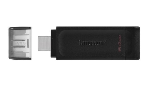 Kingston DataTraveler 70, Memoria USB-C 64GB 4 Kingston DataTraveler 70, Memoria USB-C 64GB - Imagen 4