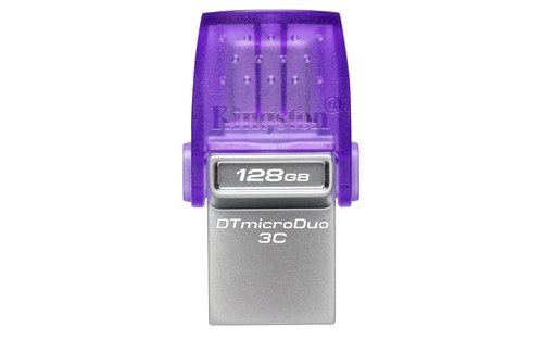 Pendrive 128GB USB 3.2 USB C Kingston DataTraveler microDuo 3C 4 Pendrive 128GB USB 3.2 USB C Kingston DataTraveler microDuo 3C - Imagen 4