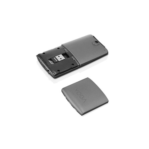 Lenovo Yoga Mouse with Laser Presenter - Ratón/mando a distancia - óptico - 4 botones - inalámbrico - 2.4 GHz, Bluetooth 5.0 - receptor inalámbrico USB - gris hierro - al por menor 6 Lenovo Yoga Mouse with Laser Presenter - Ratón/mando a distancia - óptico - 4 botones - inalámbrico - 2.4 GHz, Bluetooth 5.0 - receptor inalámbrico USB - gris hierro - al por menor - Imagen 6