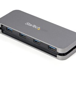 StarTech.com 4-Port USB 3.0 Hub | High-Speed Data Expansion 10 Gal HB30CM4AB g3 1778562181