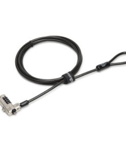Alternative view of Kensington Slim N17 Combination Laptop Lock for Wedge-Shaped Slot - Bloqueo de cable de seguridad