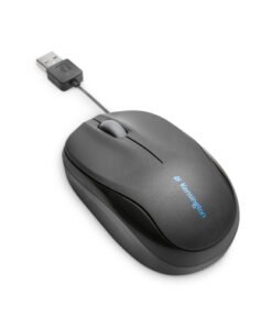 Kensington Pro Fit Retractable Mobile - Ratón - óptico - 3 botones - cableado - USB - negro 6 Kensington Pro Fit Retractable Mobile - Ratón - óptico - 3 botones - cableado - USB - negro - Imagen 2