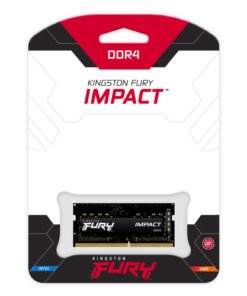 Kingston FURY Impact - DDR4 - módulo - 16 GB - SO-DIMM de 260 contactos - 3200 MHz / PC4-25600 - CL20 - 1.2 V - sin búfer - no ECC - negro 9 Gal KF432S20IB16 g2 1778558588