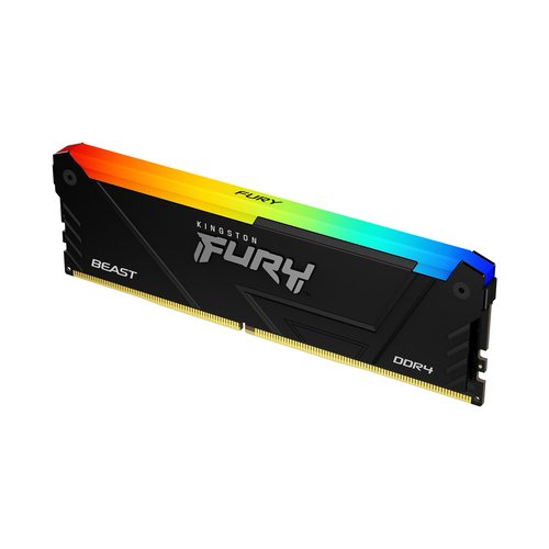 Kingston FURY Beast RGB Memoria RAM DDR4 16GB 3600MHz CL18 DIMM Negro 3 Kingston FURY Beast RGB Memoria RAM DDR4 16GB 3600MHz CL18 DIMM Negro - Imagen 3
