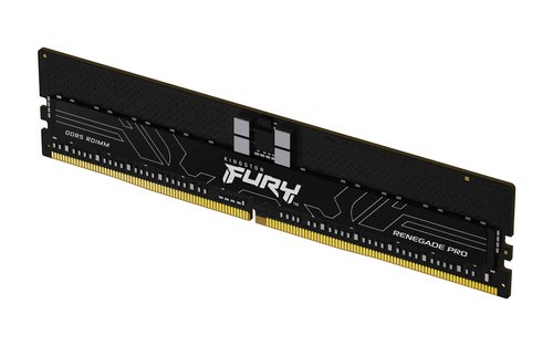 Kingston Fury - DDR5 SDRAM - 6000 MHz - Registered - ECC - Renegade Pro 1 Kingston Fury - DDR5 SDRAM - 6000 MHz - Registered - ECC - Renegade Pro