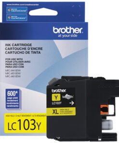Alternative view of Brother LC103Y - Alto rendimiento - amarillo - original - cartucho de tinta - para Brother DCP-J152, MFC-J245, J285, J450, J470, J475, J650, J6520, J6720, J6920, J870, J875