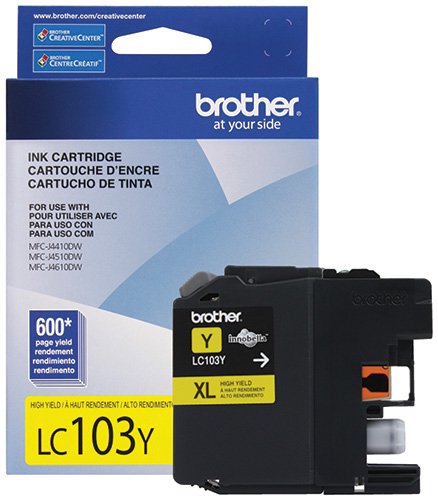 Cartucho de tinta Alto rendimiento amarillo original Brother LC103Y 2 Cartucho de tinta Alto rendimiento amarillo original Brother LC103Y - Imagen 2