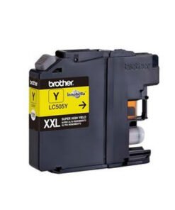 Alternative view of Brother LC505Y - Súper Alto Rendimiento - amarillo - original - cartucho de tinta - para Brother DCP-J100, DCP-J105, DCP-J200