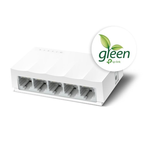 TP-Link LiteWave LS1005 - Conmutador - sin gestionar - 5 x 10/100 - sobremesa 3 TP-Link LiteWave LS1005 - Conmutador - sin gestionar - 5 x 10/100 - sobremesa - Imagen 3