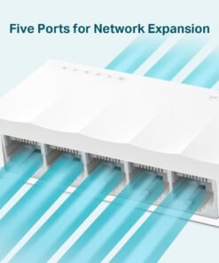 TP-Link LiteWave LS1005 - Conmutador - sin gestionar - 5 x 10/100 - sobremesa 9 TP-Link LiteWave LS1005 - Conmutador - sin gestionar - 5 x 10/100 - sobremesa - Imagen 4