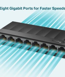 Switch No Gestionado 8 Puertos Gigabit Sobremesa Pared TP-Link LiteWave LS1008G 9 Switch No Gestionado 8 Puertos Gigabit Sobremesa Pared TP-Link LiteWave LS1008G - Imagen 4