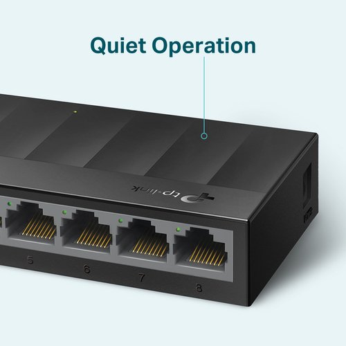 Switch No Gestionado 8 Puertos Gigabit Sobremesa Pared TP-Link LiteWave LS1008G 5 Switch No Gestionado 8 Puertos Gigabit Sobremesa Pared TP-Link LiteWave LS1008G - Imagen 5