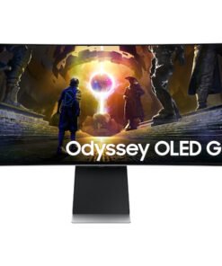 Alternative view of Samsung Monitor Curvo 34" UWQHD (3440x1440) 175Hz Smart Gaming