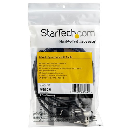 Cable de Seguridad para Notebook y PC StarTech 6 Cable de Seguridad para Notebook y PC StarTech - Imagen 6